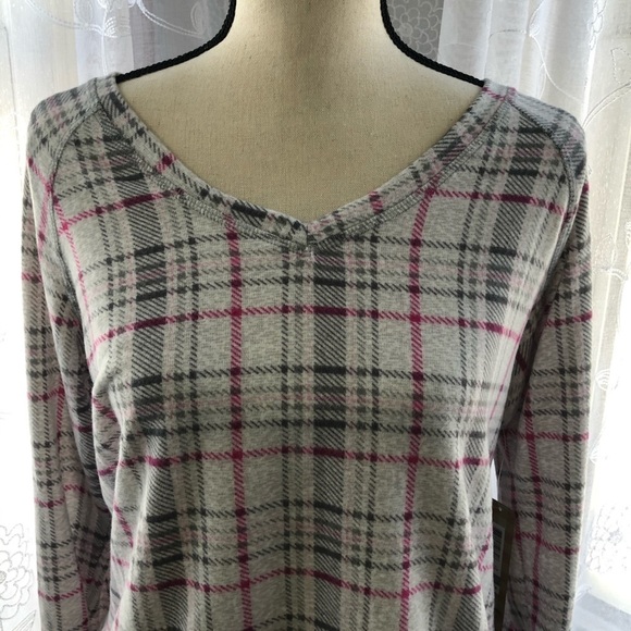 DearFoams pyjama set top and pants grey/pink L - Picture 7 of 16